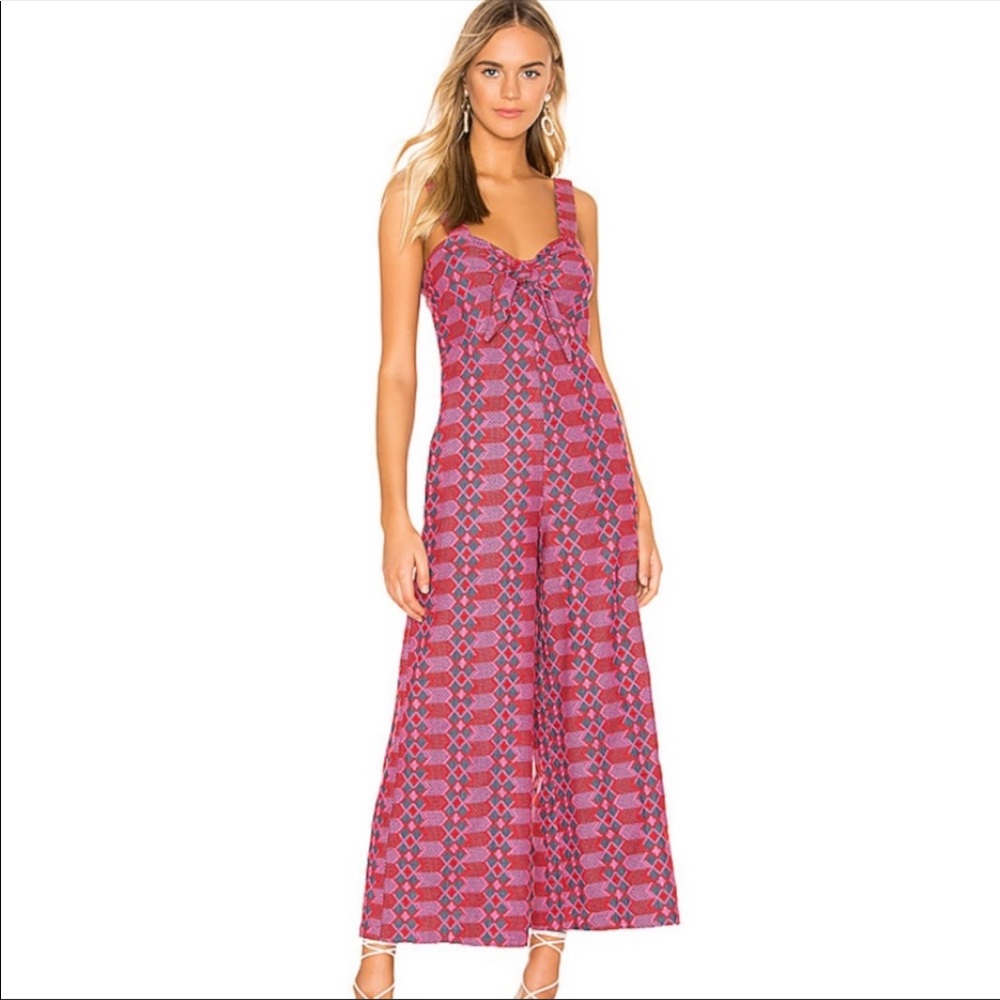 Tularosa Betsy Embroidered Jumpsuit